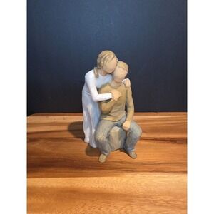Willow Tree "You and Me" Figurine Demdaco Susan Lordi 2011 7" Couple Resin